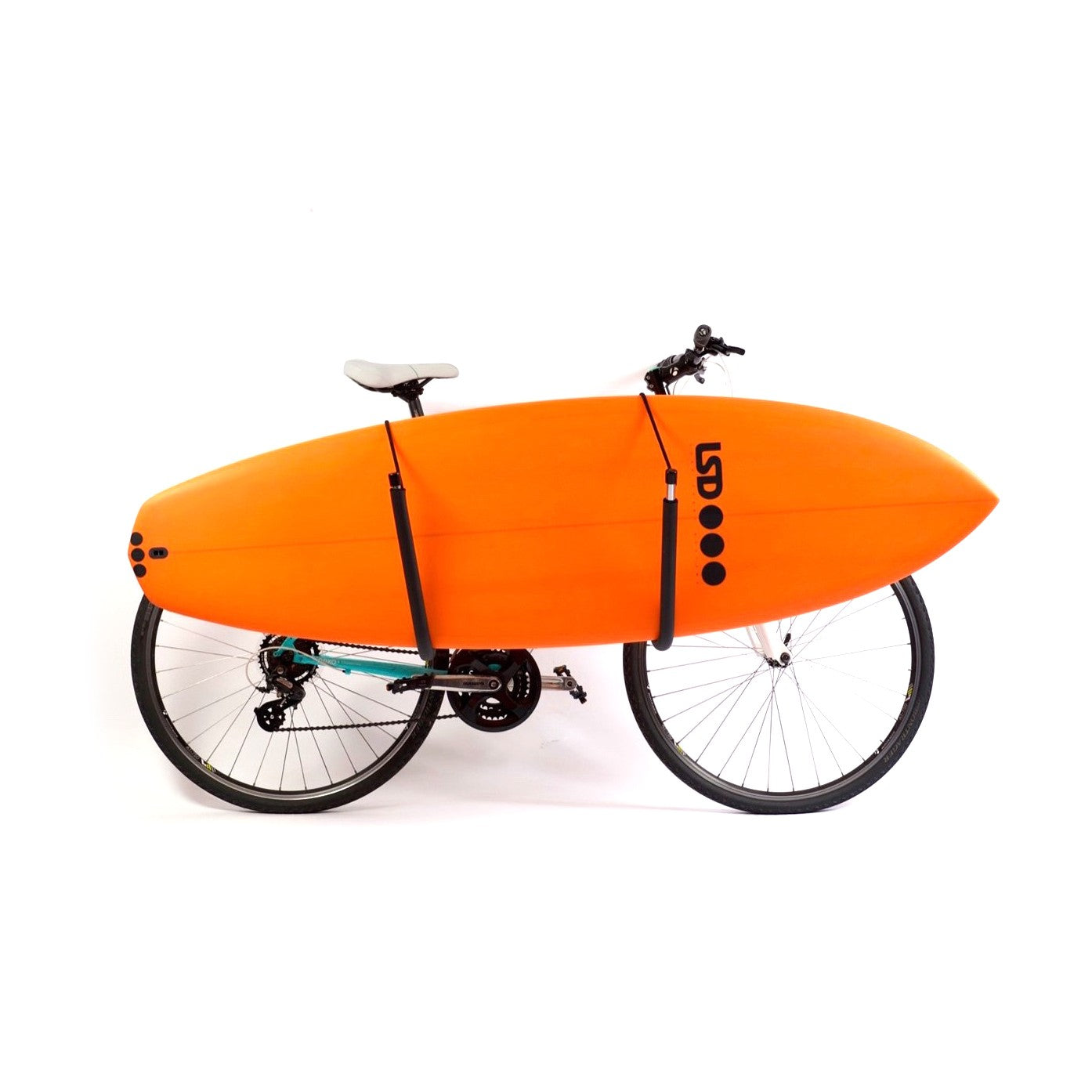 SURF SYSTEM Surf Bike Racks shortboards longboards and small SUPs