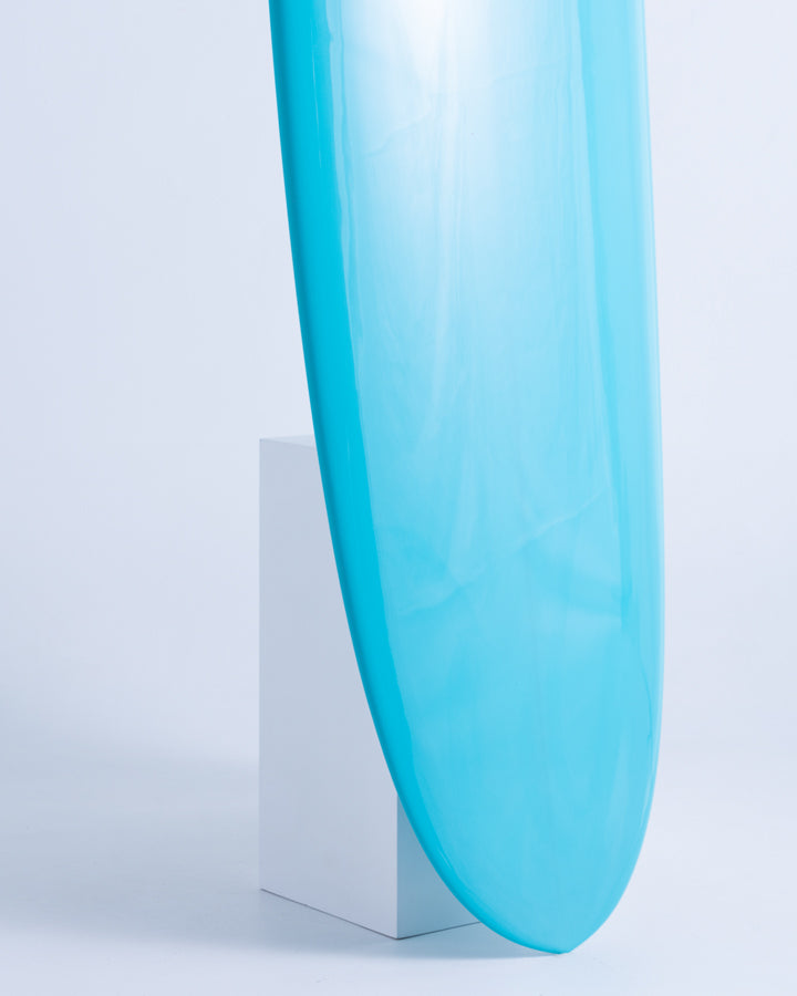 ALOHA Surfboards - Pintail Noserider  9'4 - PU - Aqua Resin Tint