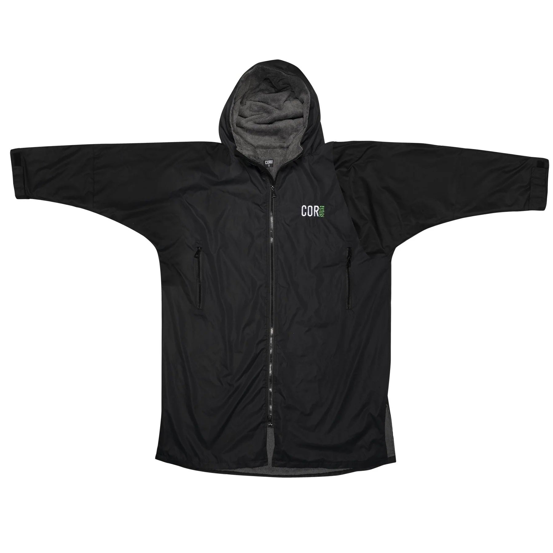 CORSURF - Parka / Poncho - Black