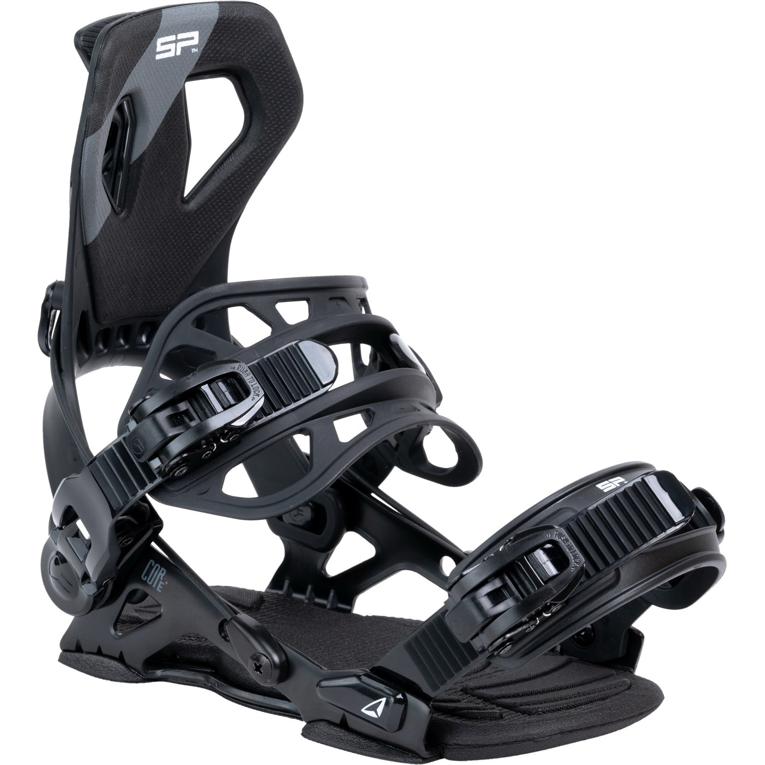 SP BINDINGS - Fixations Snowboard - Core 2025 (Multi entry) - Black