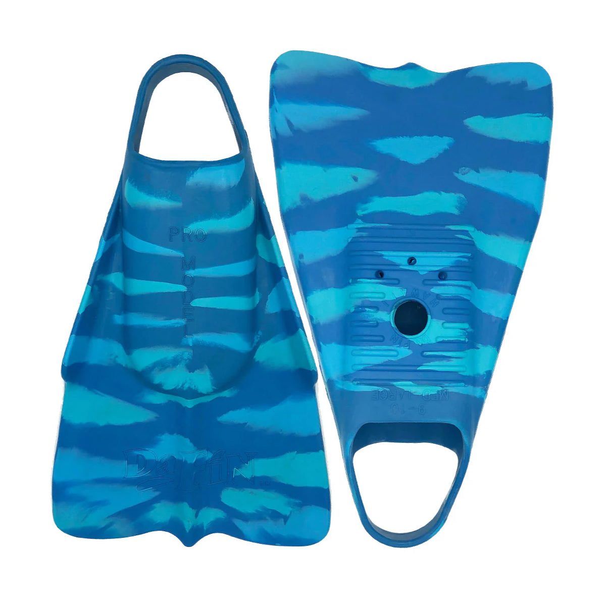 DA FIN - Bodyboard and bodysurf fins - Zak Noyle - Ocean Blue 