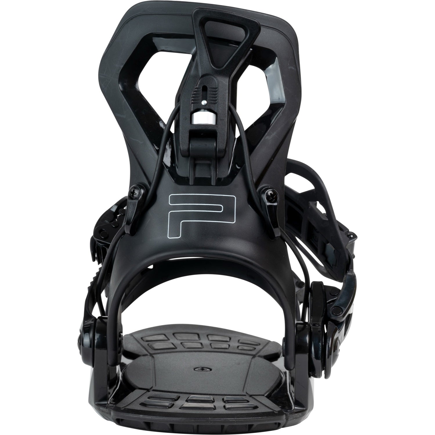 SP BINDINGS - Fixations Snowboard FT360+ 2025 (Entrée arrière) - Black