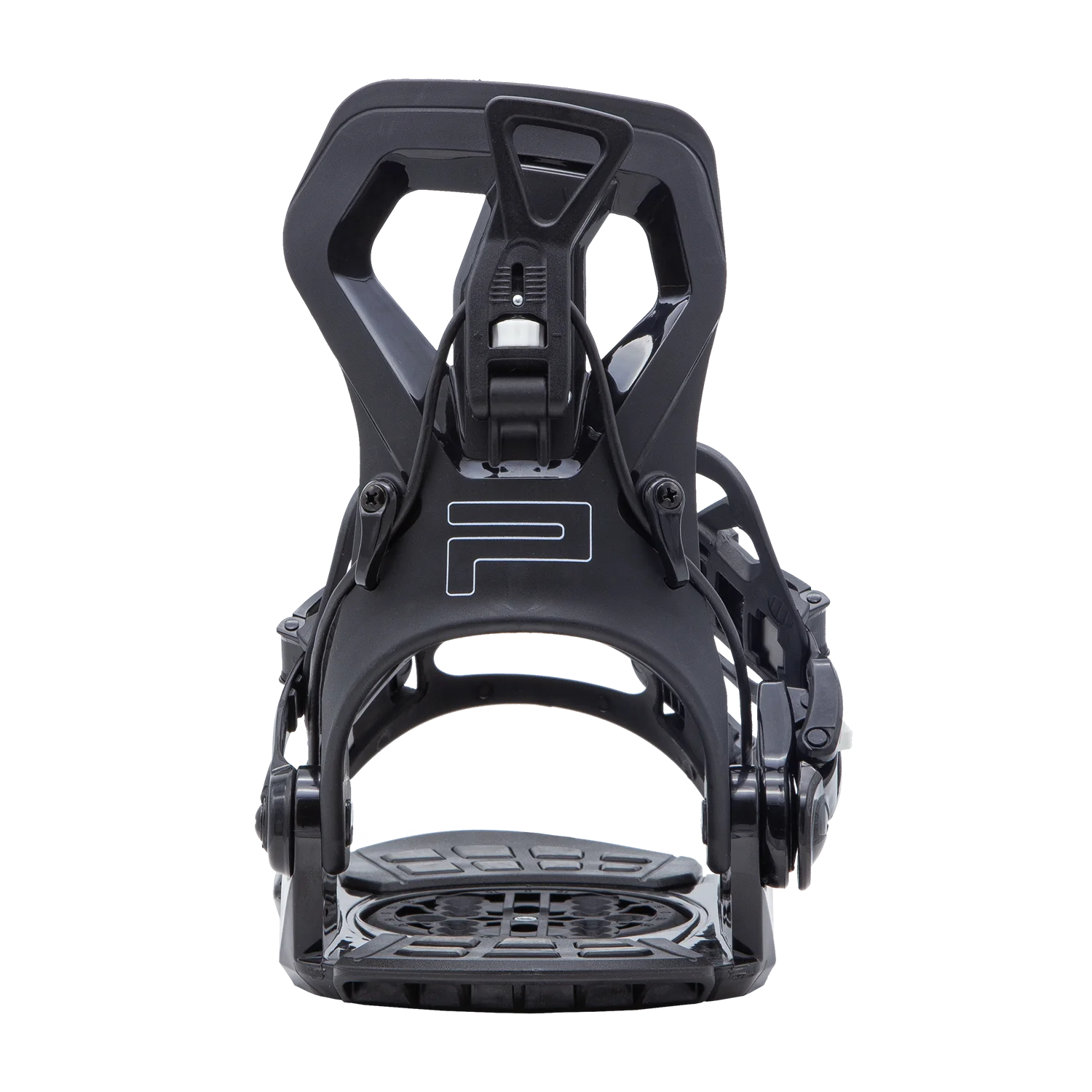 SP BINDINGS - Fixations Snowboard FT360 2025 (Entrée arrière) - Black