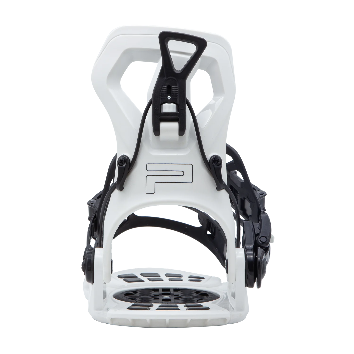 SP BINDINGS - Fixations Snowboard FT360 2025 (Entrée arrière) - White / Black