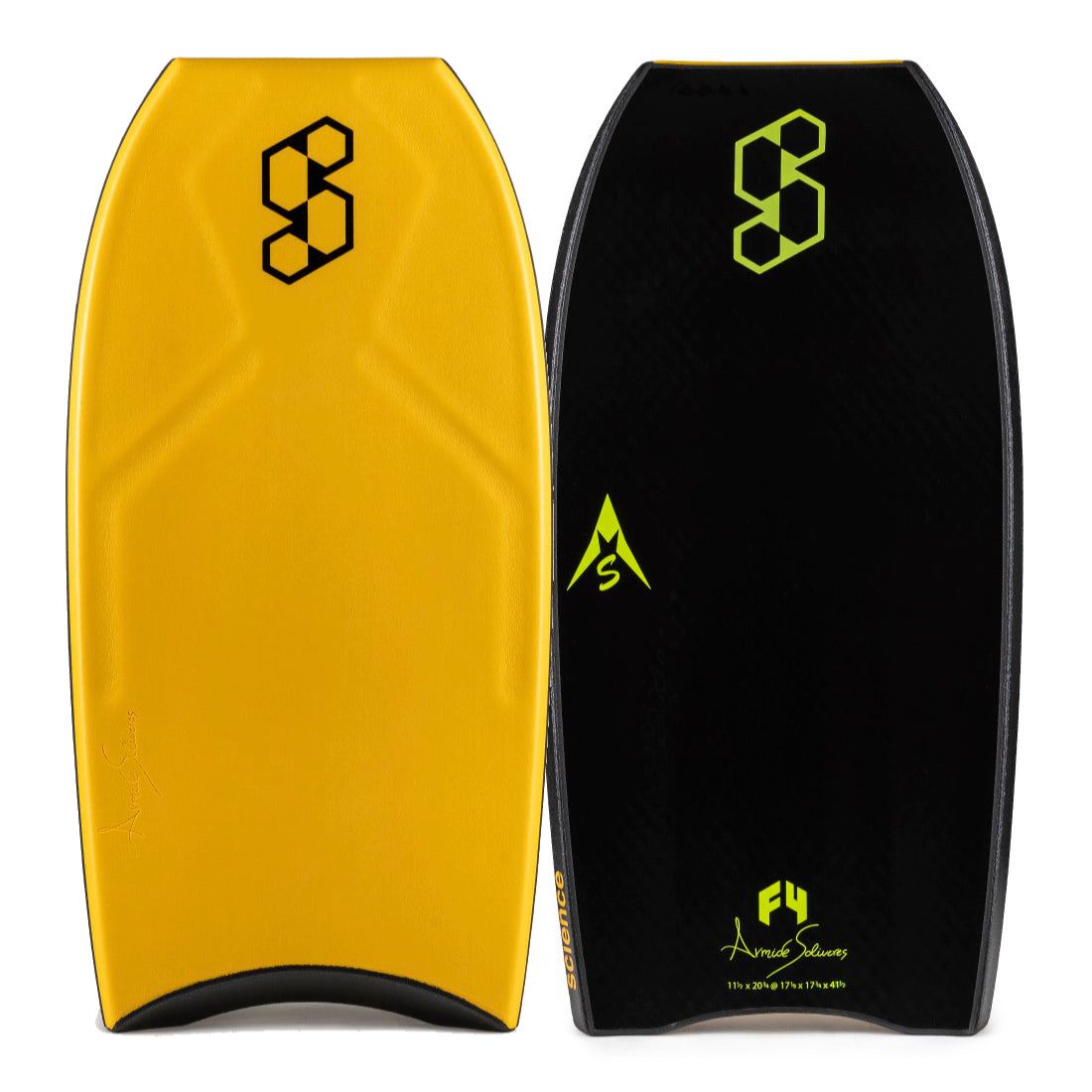 Science Bodyboard - Armide Solivares Launch PP LTD QV - Tangerine / Black