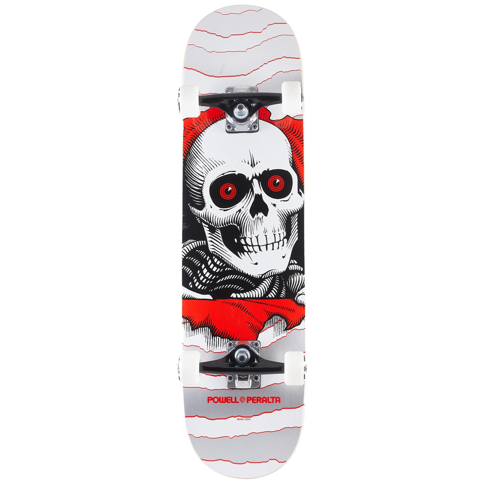 Powell Peralta - Ripper Complete 8.0 x 31.45 Inch - Silver