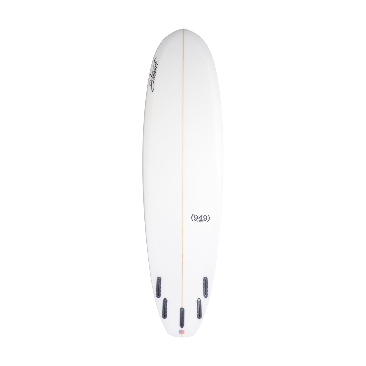 STEWART Surfboards - 949  7'2 (PU) - Clear