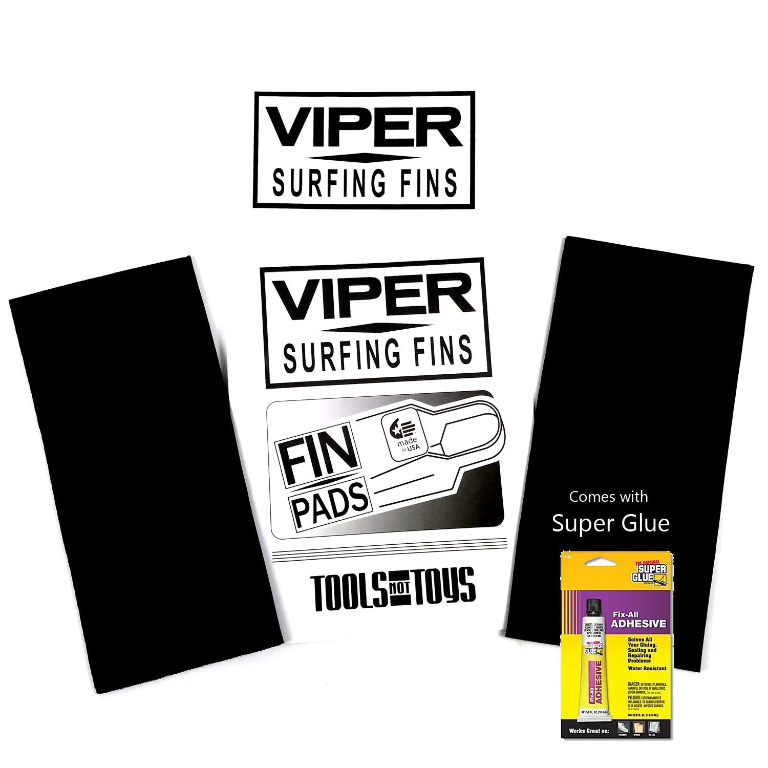 VIPER - Fins Pads Kit