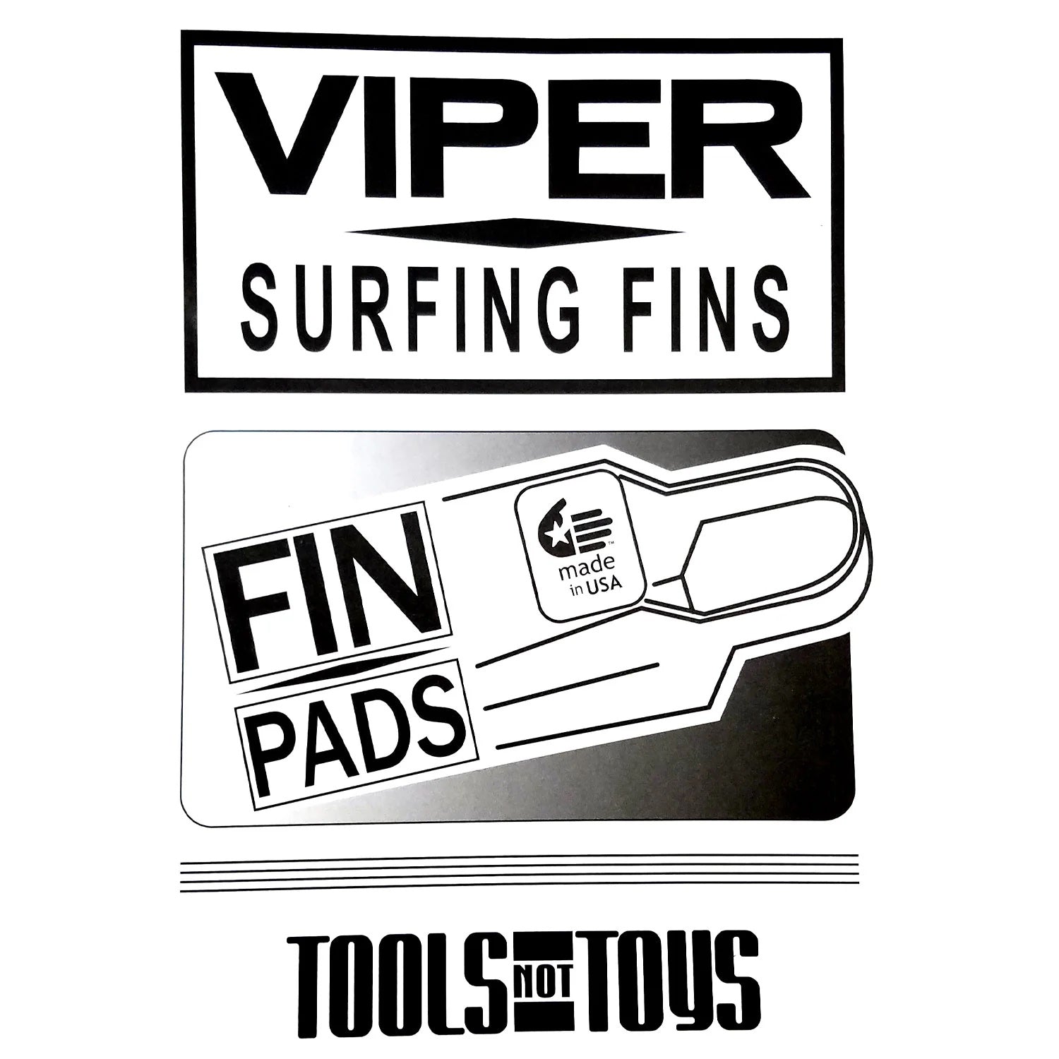 VIPER - Kit de neopreno para aletas