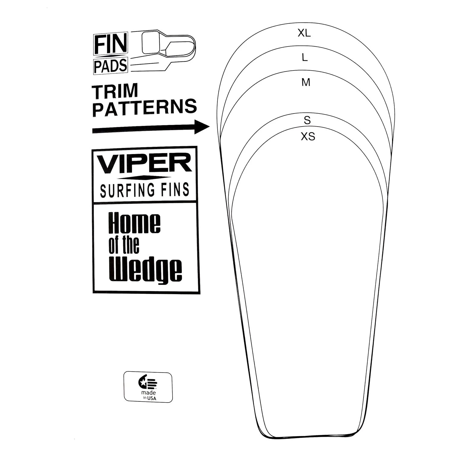 VIPER - Kit de neopreno para aletas