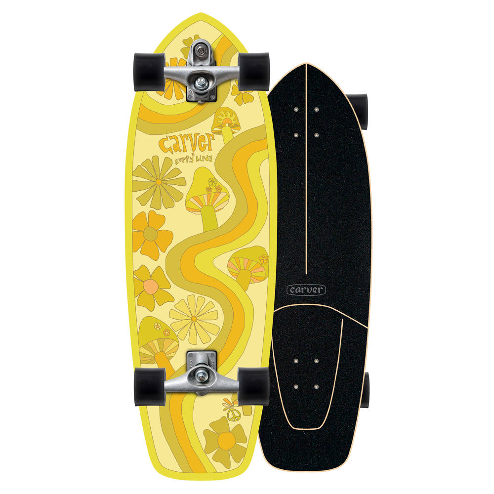 CARVER - Trippy Hippy C7 - Surf Skate Complet - 30.25 Inch