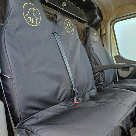 CULT - Van bench seat cover - Double - Black
