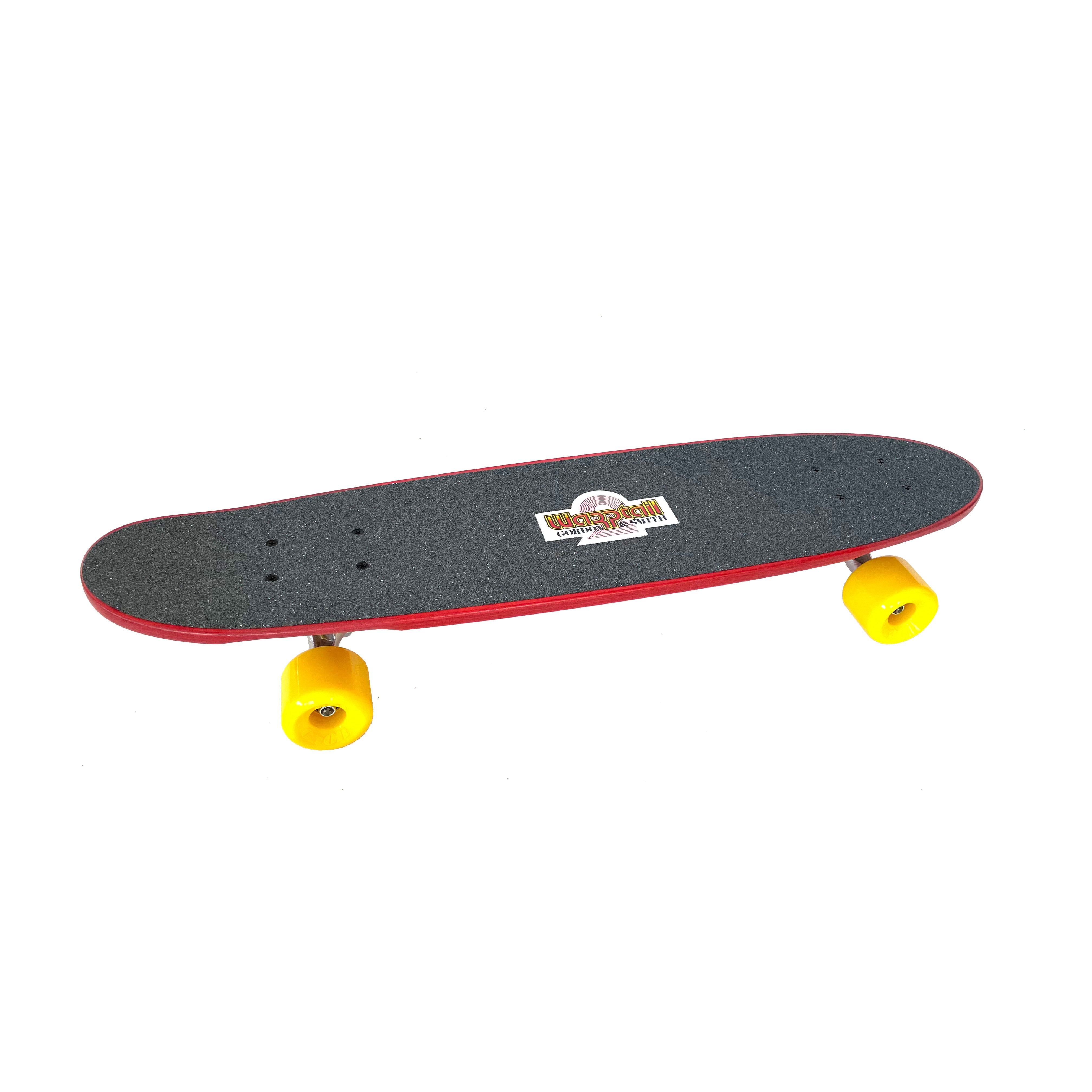 GORDON & SMITH Skateboard - Warp Tail Mini Cruiser - Red