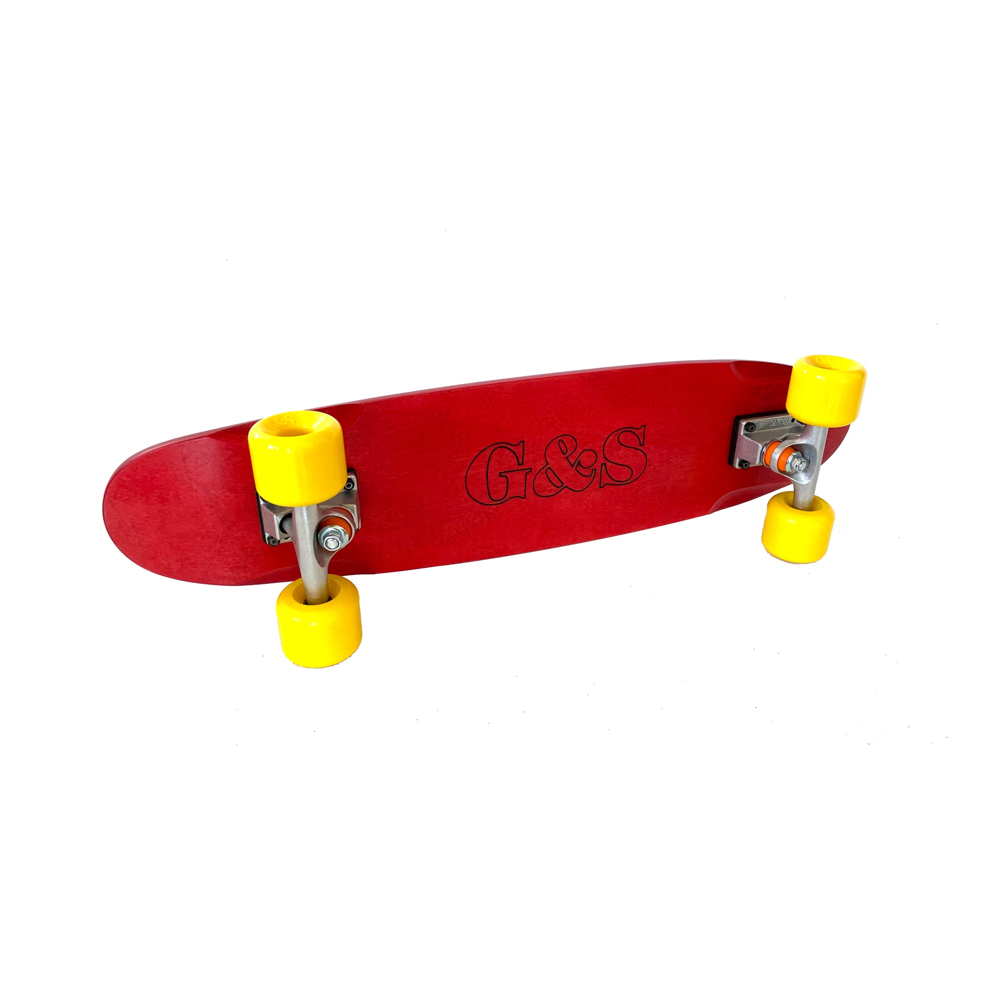 GORDON & SMITH Skateboard - Warp Tail Mini Cruiser - Red