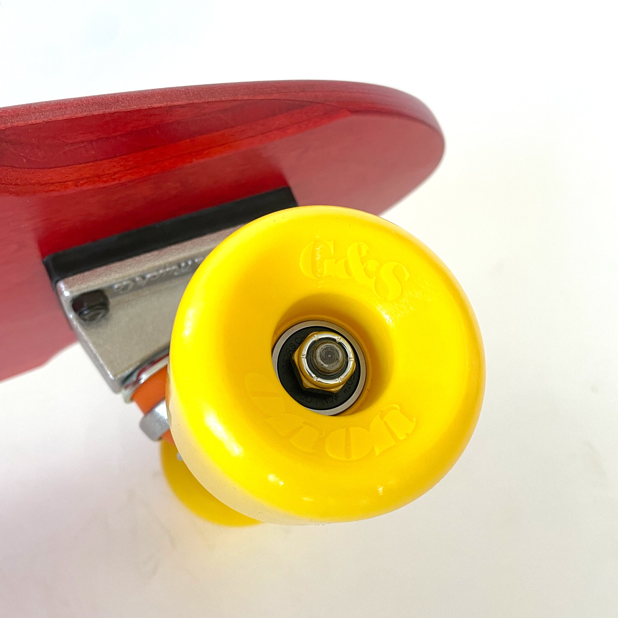 GORDON & SMITH Skateboard - Warp Tail Mini Cruiser - Red