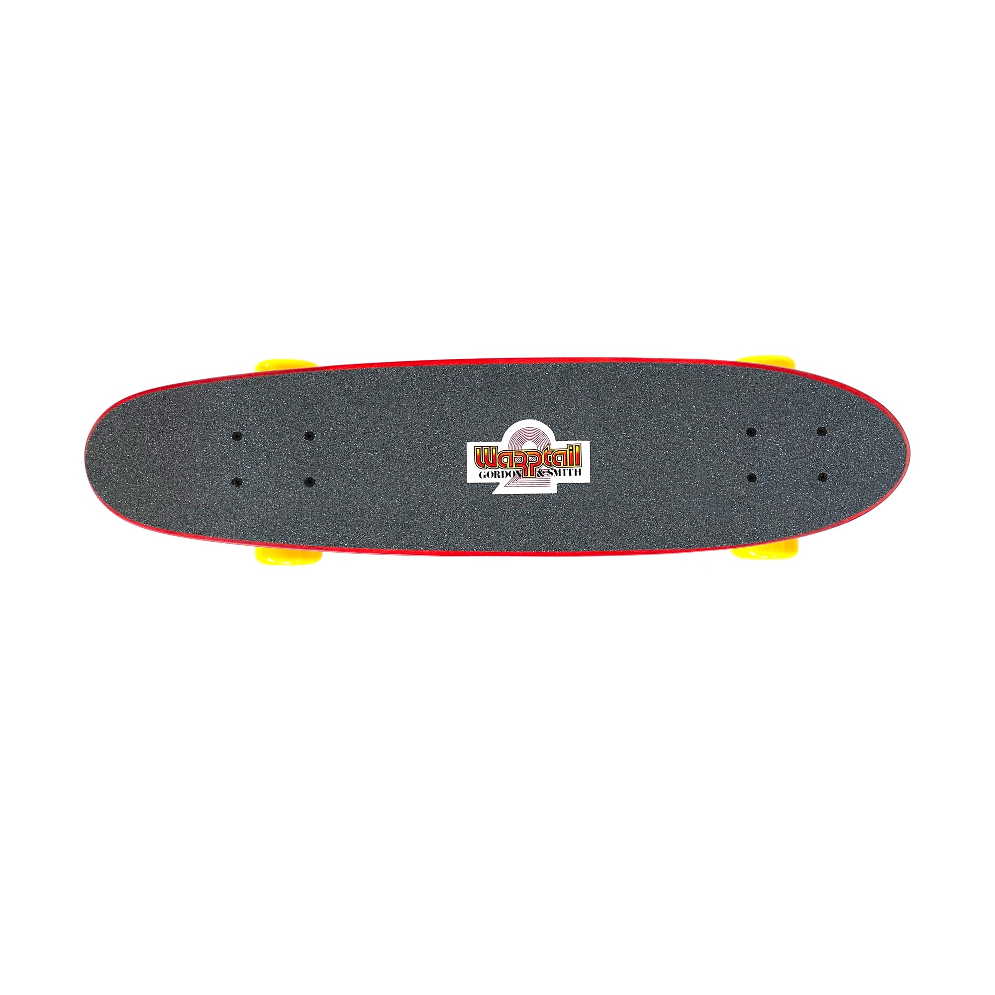 GORDON & SMITH Skateboard - Warp Tail Mini Cruiser - Red