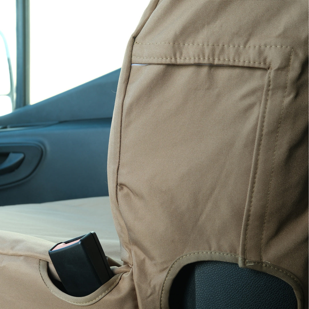 CULT - Car / Van seat protection cover - Simple - Indi Brown