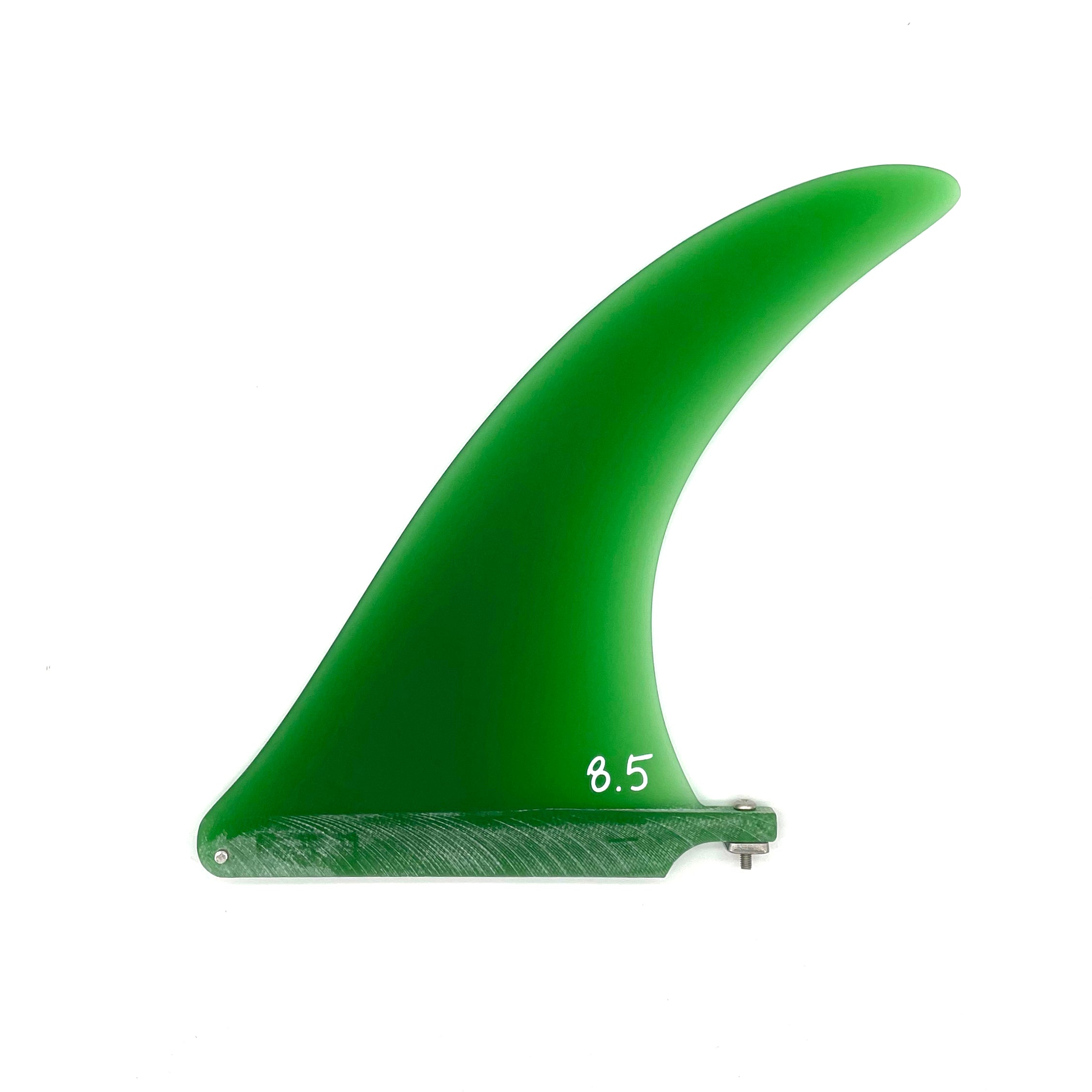 SURF SYSTEM - Dolphin Fiberglass Single Fin (Us Box) - 8.5"- Green