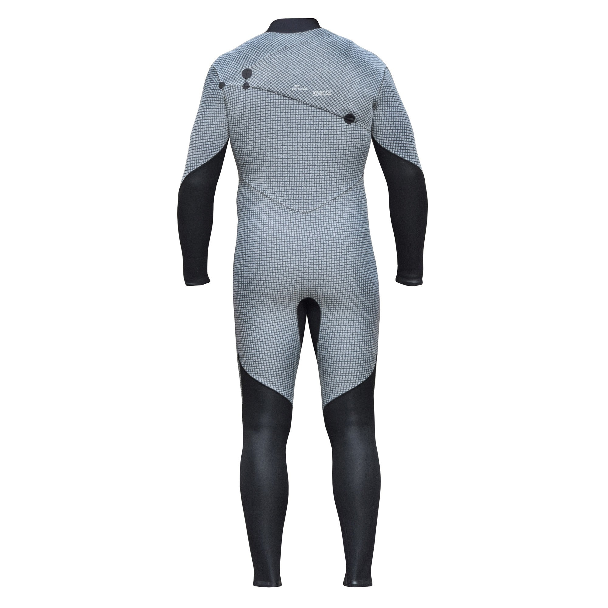 GYROLL Wetsuit - 4/3mm Shield Zipperless - Silver