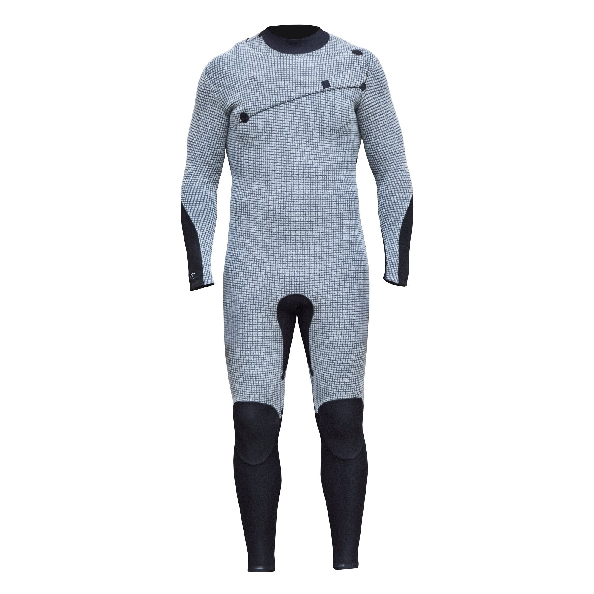 GYROLL Wetsuit - 4/3mm Shield Zipperless - Silver