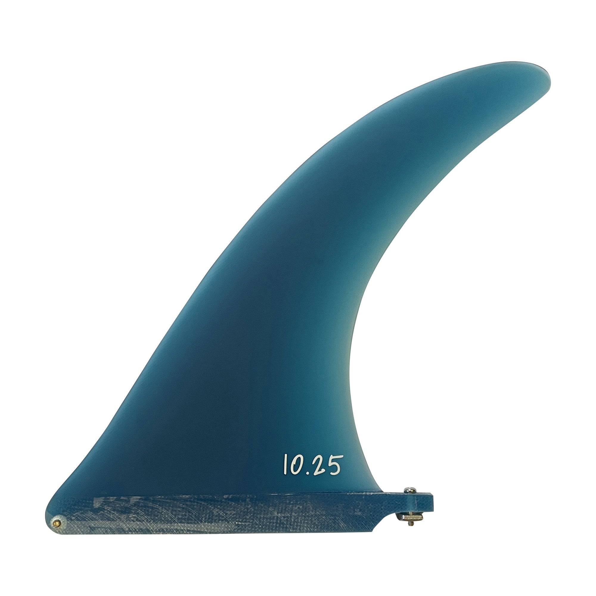 SISTEMA DE SURF - Aleta única de fibra de vidrio Dolphin (caja de EE. UU.) - Azul