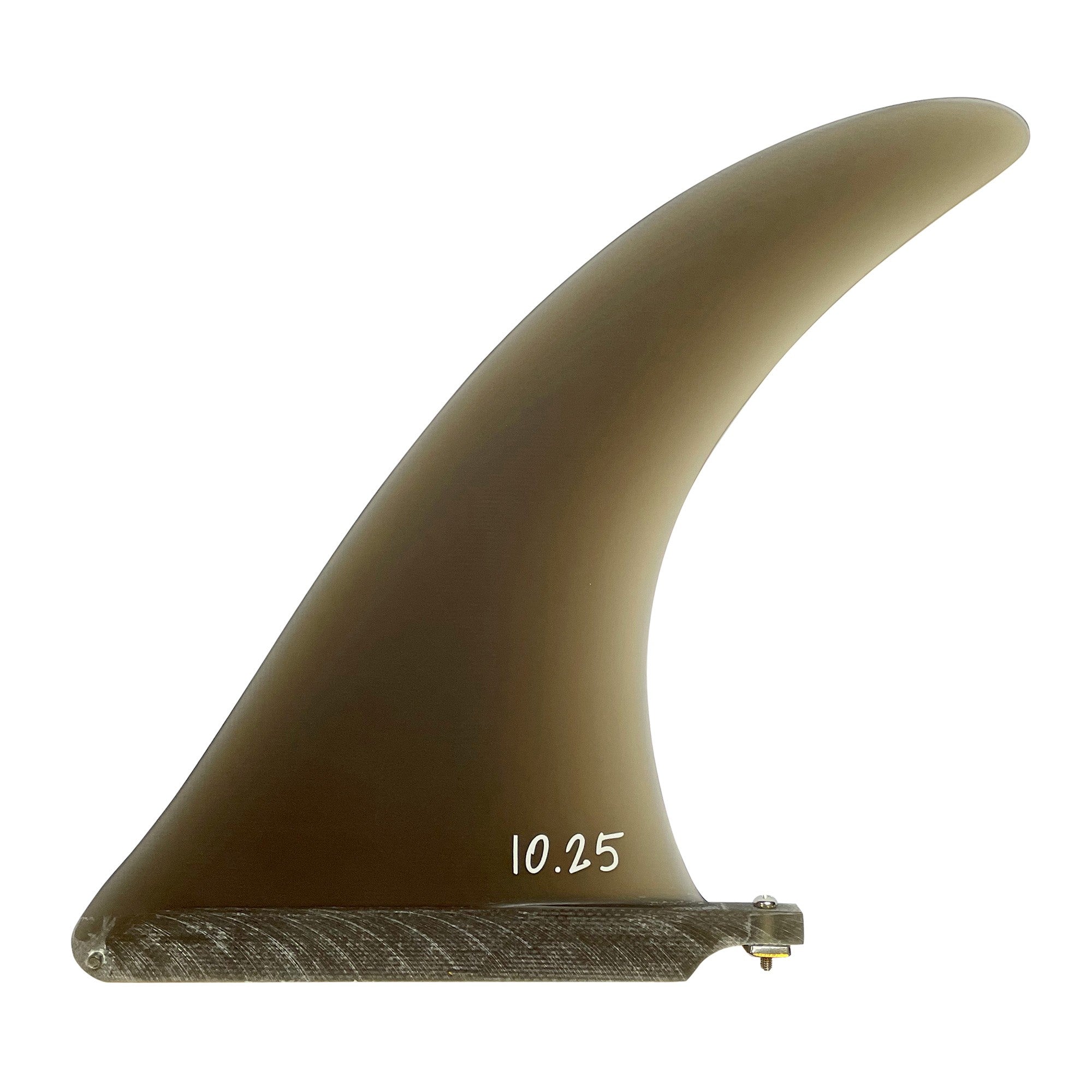 SISTEMA DE SURF - Aleta única de fibra de vidrio Dolphin (caja de EE. UU.) - Ahumado