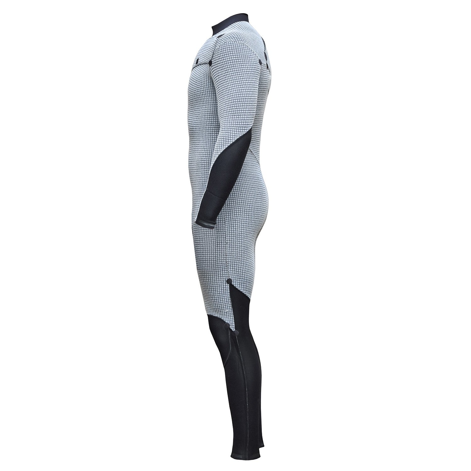 GYROLL Wetsuit - 4/3mm Shield Zipperless - Black / Gold