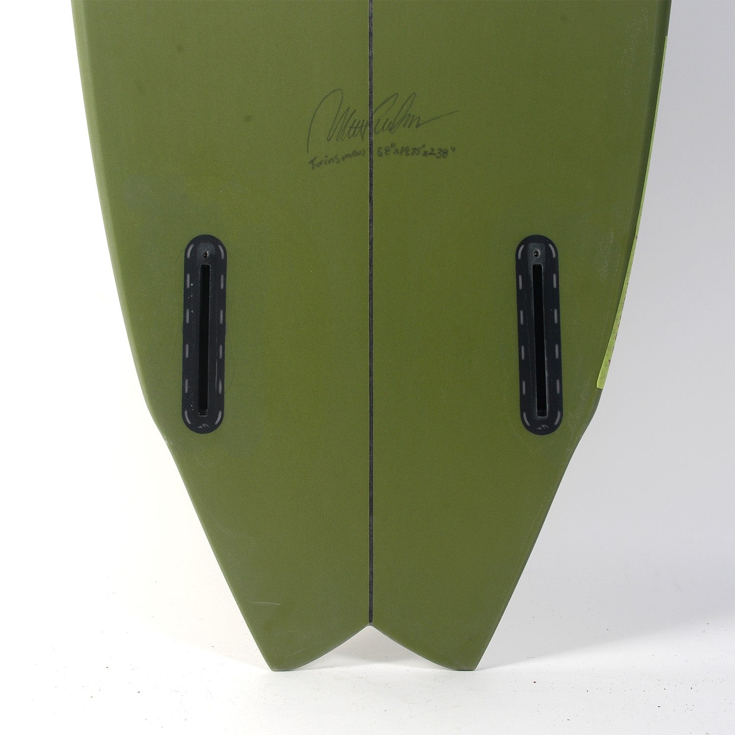 Tablas de surf ALBUM - Twinsman 5'8 (PU) - Verde militar