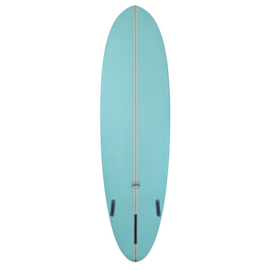 ALOHA Surfboards - Fun Division Mid 7'6 (PU) PVCP Aqua - Futures
