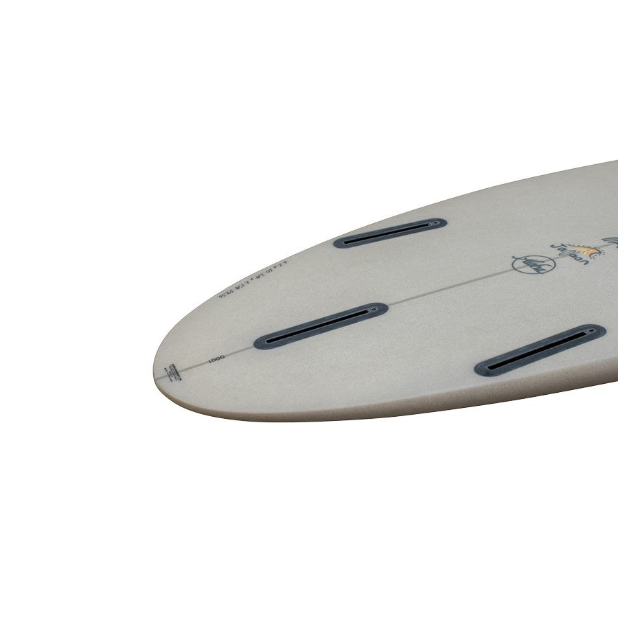 ALOHA Surfboards x Jalaan Peanut 6'2 (PU) Ash Grey - Futuros