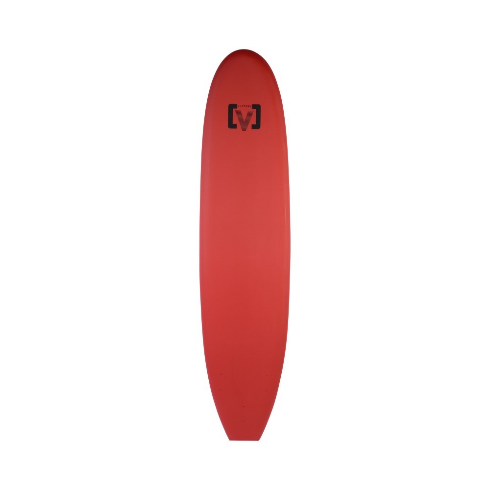 VICTORY - EPS Softboard - Foam Surfboard - 8'0 Wide - Red