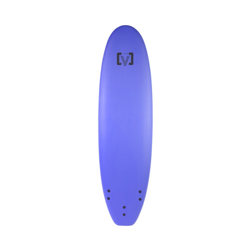 VICTORY - EPS Softboard - Foam Surfboard - 7'6 Wide - Sky Blue