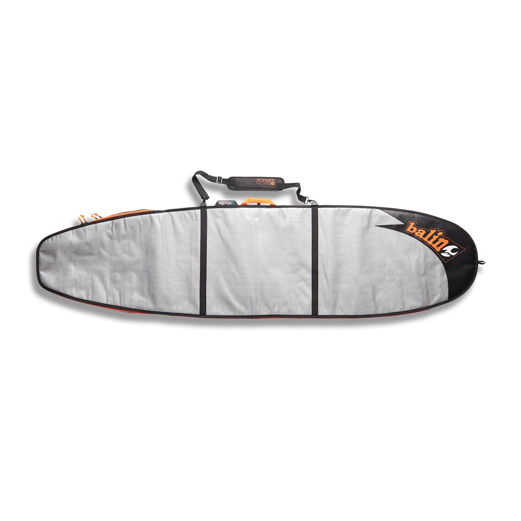 BALIN - 1 board travel cover - UTE - Longboard 5mm - Orange