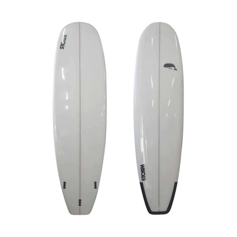 Tabla de surf STORM - Mini Malibu - 7'2 - Beluga D13