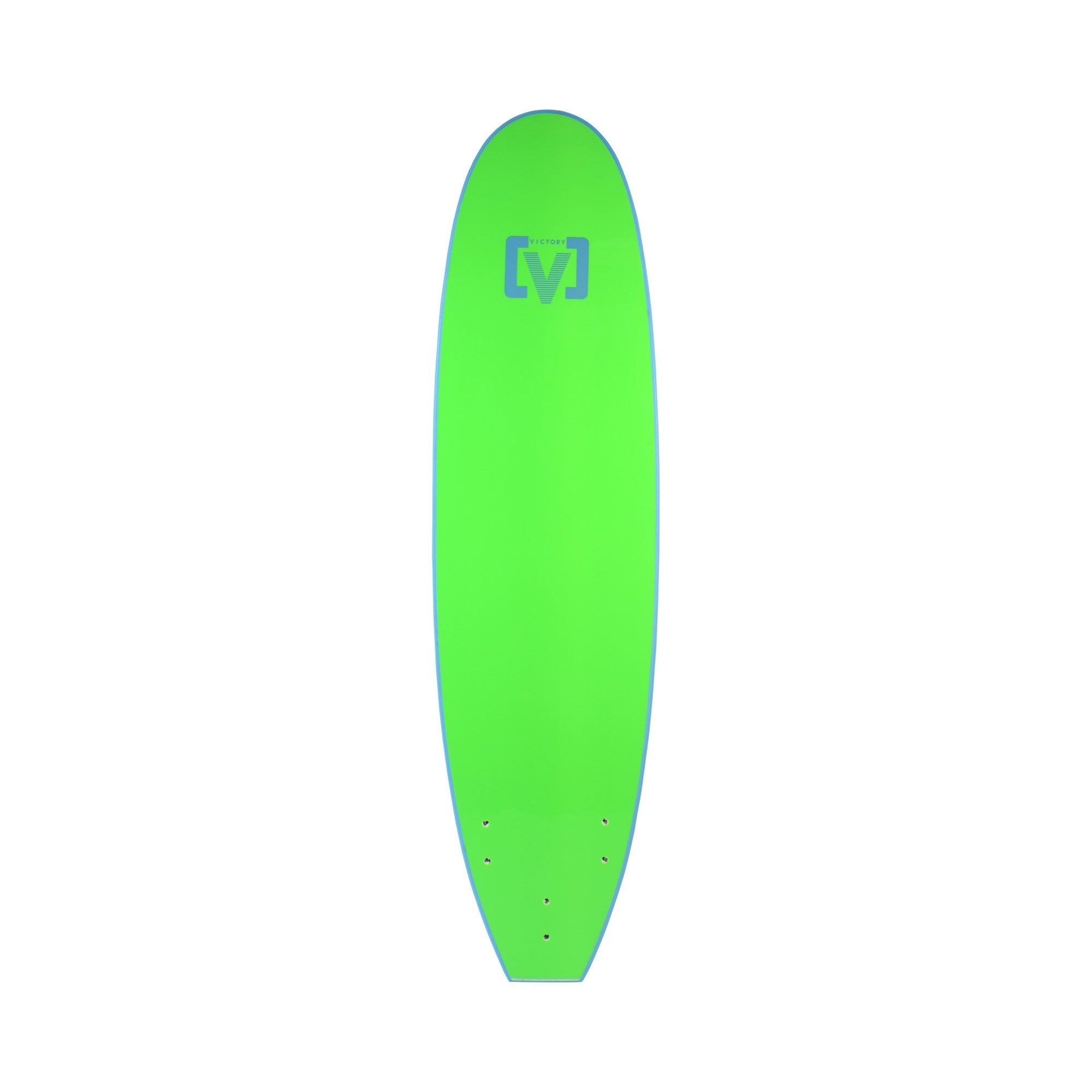 VICTORY - EPS Softboard - Foam surfboard - Malibu 7'0 - Light Blue