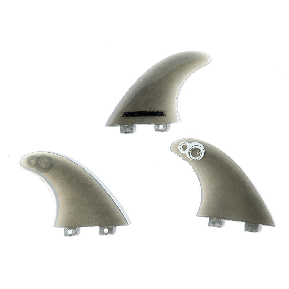 RESIN8 - Set of 3 fiberglass fins - FCS