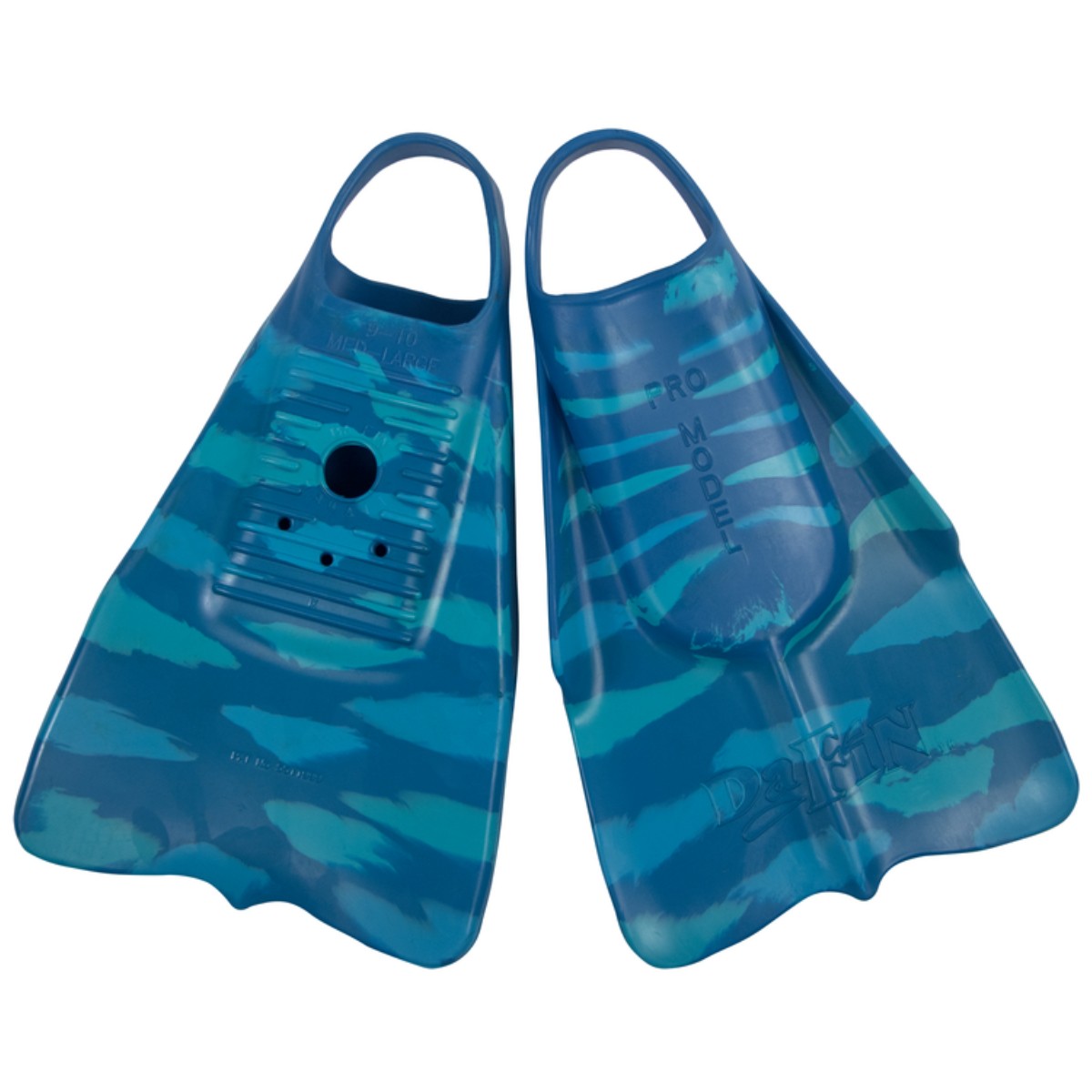 DA FIN - Bodyboard and bodysurf fins - Zak Noyle - Ocean Blue 