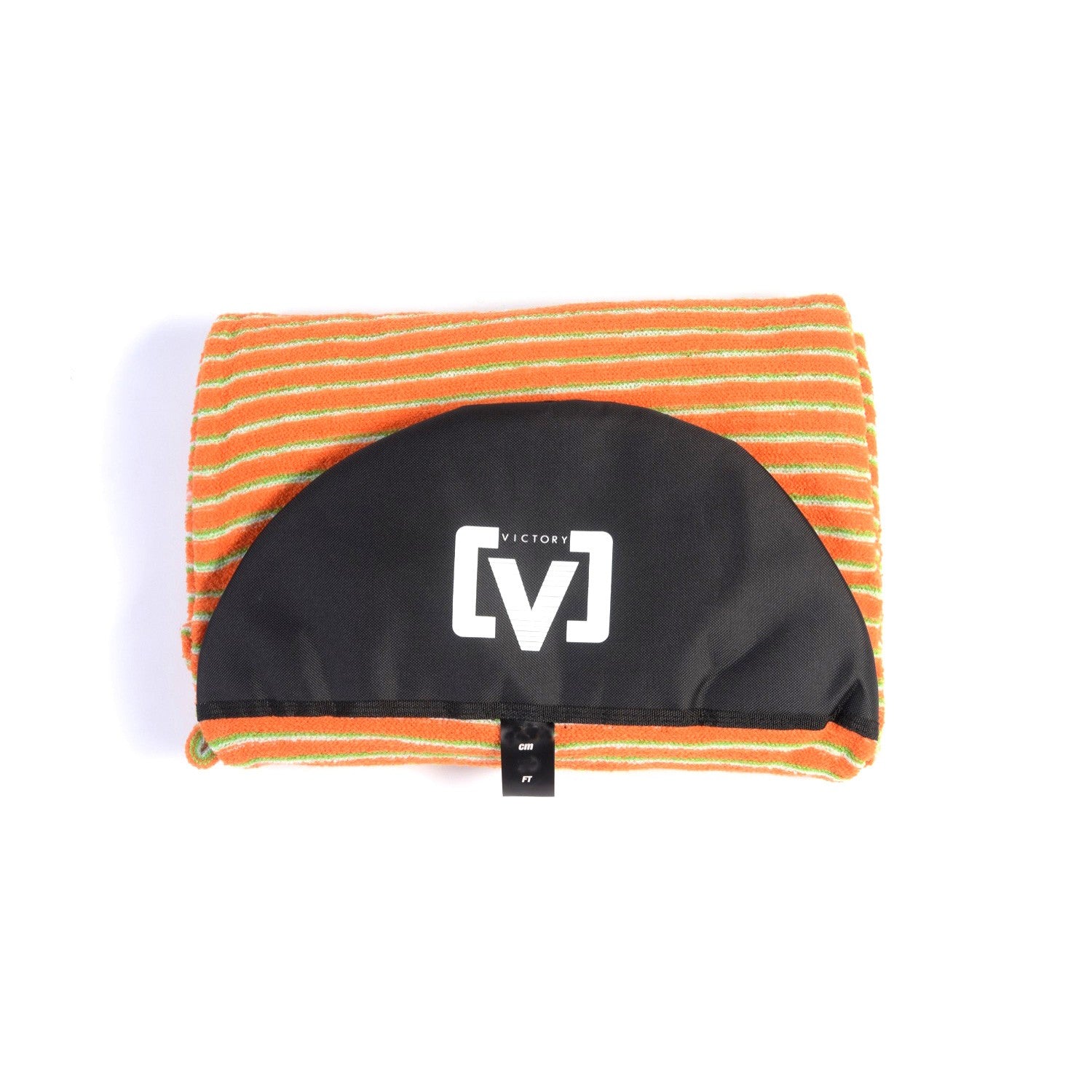 VICTORY - Longboard sock cover - 8'6 - Orange / Green