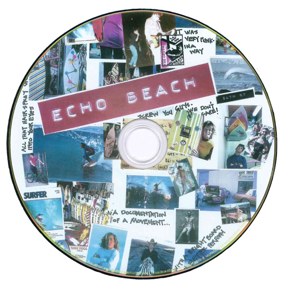 Dvd Echo Beach - A Documentation Of A Movement - by Jeff Parker