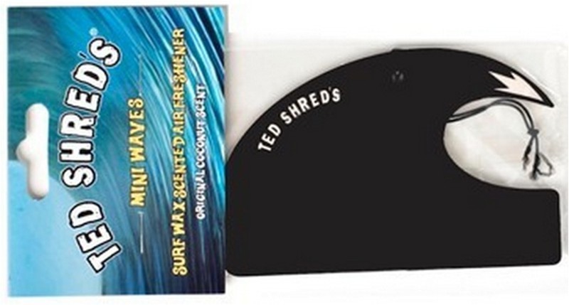 Car Perfume Air Freshener TED SHRED'S Air Freshner Mini Wave logo