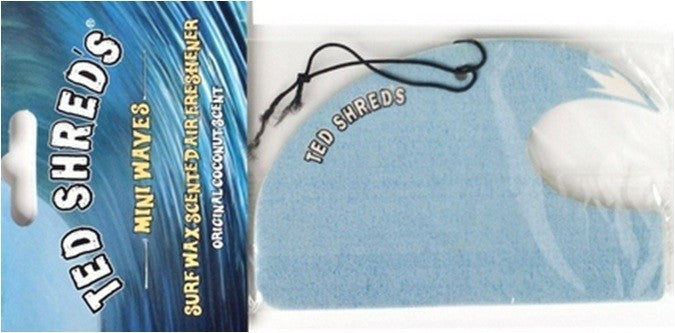 Car Perfume Air Freshener TED SHRED'S Air Freshner Mini Wave logo