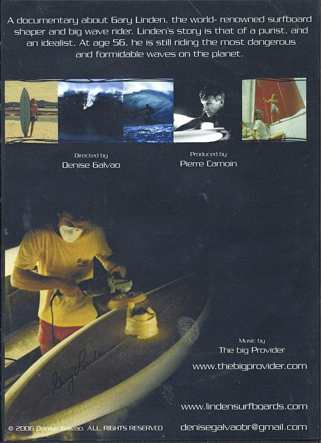 Dvd Surf dando forma a una vida - La historia de Gary Linden